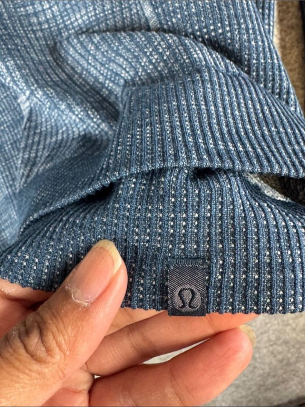 Lululemon Swiftly Tech Long Sleeve Seamless Top in Slate Blue Athletic Yoga 4 - Picture 7 of 13